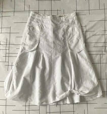 Jupe femme mi-longue blanche SANDWICH Taille 36 (S)