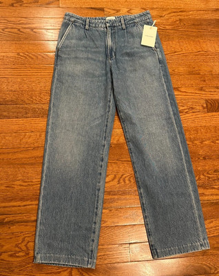 New Citizens Of Humanity Mallory Trouser Jeans Fits Womens 29x29 Blue Denim