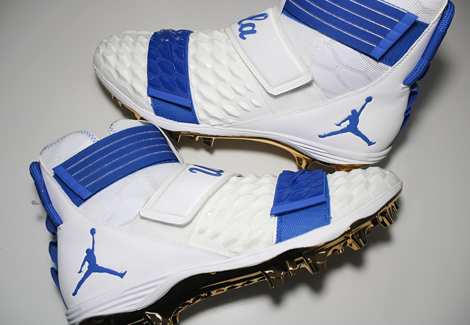 SAOLA Nike Jordan Force Savage Elite 2 SMU P UCLA G CV1665 106 tacchetti da uomo taglia 15