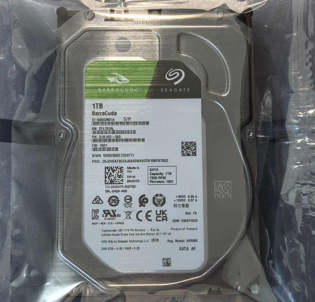 Seagate 1 TB Internal Hard Disk Drives Hybrid (HDD/SSD) for sale