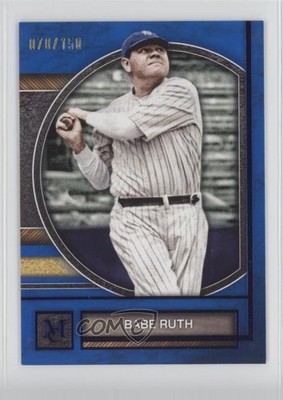 2025 Topps Museum Collection Sapphire 78/150 Babe Ruth #72 HOF 19l7