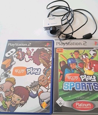 EyeToy Camera / Kamera + EyeToy Spiel für Playstation 2 / 2 Eye Toy Play Spiele 