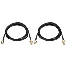 Antenna Extension Cable, 2Pcs 3.3FT RP-SMA Male to RP-SMA Female