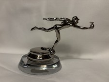 1931 Buick Mercury Hood Ornament Replica Chrome Flying Figure Mascot 1931 Buick Mercury Hood Ornament Replica Chrome Flying Figure Mascot