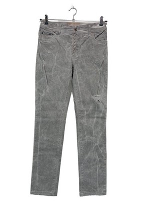 GALLIANO High Waist Jeans Damen Jeans Gr. DE 38 hellgrau Casual-Look