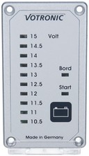 Votronic Duo-Akkutester S mit LED-Anzeige, 12 V
