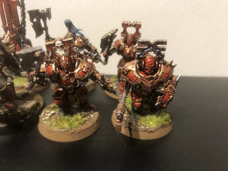 Warhammer AOS: Blades Of Khorne Blood Warriors And Aspiring Deathbringer - Image 3 of 4