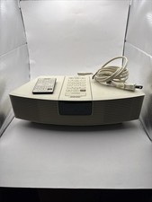 Bose Wave Radio CD AWRC1P Stereo System AM/FM Alarm Clock Tested Works.Free Ship
