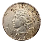 Unc Toned 1926 P Peace Dollar Us Silver Coin Uncirculated Philadelphia Mint