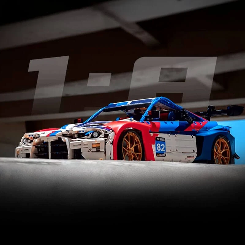 New BMW M4 Technic Race Car Set, 4,500 Pcs | 1:8 Scale - Image 4 of 4