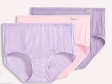 3 Pair Womens Jockey Supersoft Briefs - Size 9 2XL - New in Pkg.