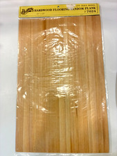 NIP Dollhouse Miniature HOUSEWORKS Hardwood Flooring Random Plank 17 x 11 1:12
