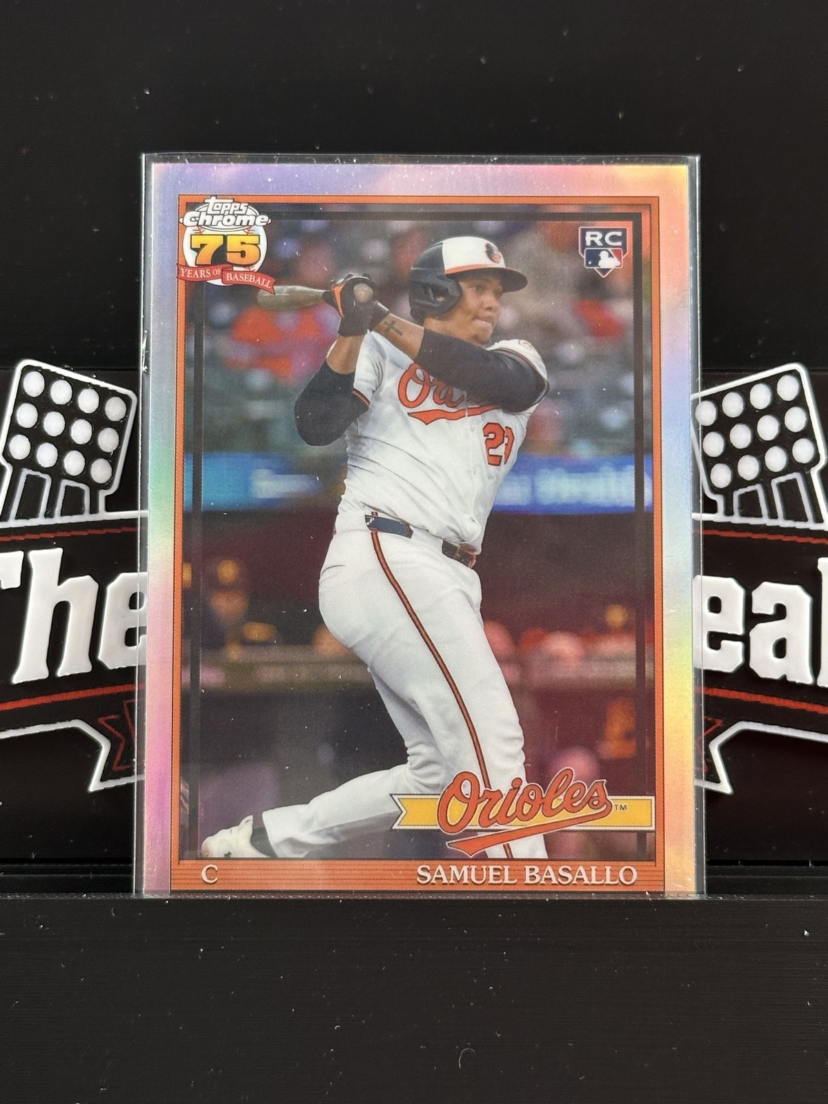 2026 Topps Series 1 - 1991 Topps Chrome Silver Pack Mojo Samuel Basallo #91C-30