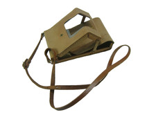 Vintage Polaroid SX70 Brown Folding Everready Leather Case  Strap