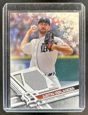 2017 Topps Holiday Justin Verlander Jersey #R-JVE Tigers