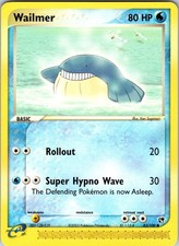 Wailmer 83/100 Sandstorm Pokemon LP Reverse Holo