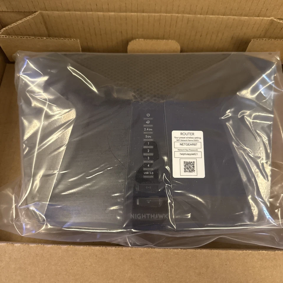 Netgear RAX43 NightHawk ANX5 AX4200 5-Stream WiFi 6 Router (E10035549) Renewed - Image 3 of 4