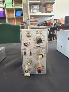 Tektronix 7A26 Dual Trace Amp Vertical Plug-in for 7000-series Untested