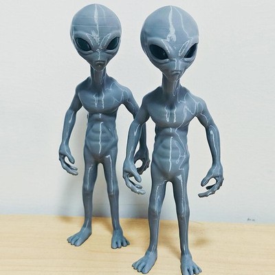 3D Alien Model Great Halloween Or Sci-Fi Gift Unique Creative Collectibles Anime