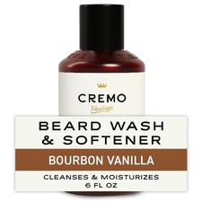 Cremo 2 in1 Beard Face Wash Bourbon Vanilla 6oz