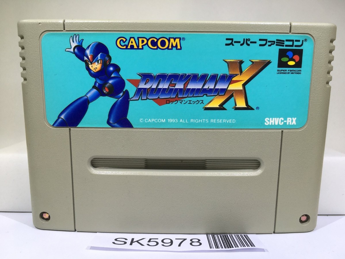 Rockman X Megaman Nintendo Super Famicom SNES Japan - SK5978 | eBay
