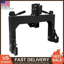 3 Point Quick Hitch for Category 1 Tractors Attachments w/2" Receiver 3000lbs