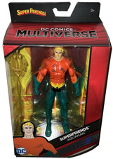 DC Comics Multiverse AQUAMAN 6 Figure Super Friends Collector Card & Stand