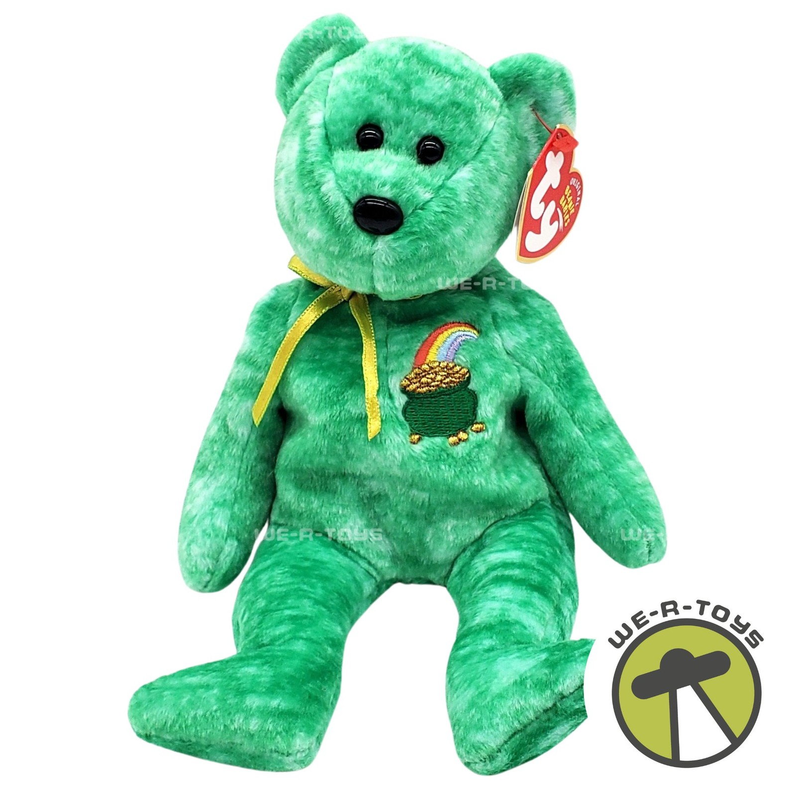 Ty Beanie Babies Killarney the Bear St. Patricks Day Plush 2003
