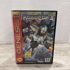 RoboCop 3 1993 Sega Genesis No Manual. Tested And Working.