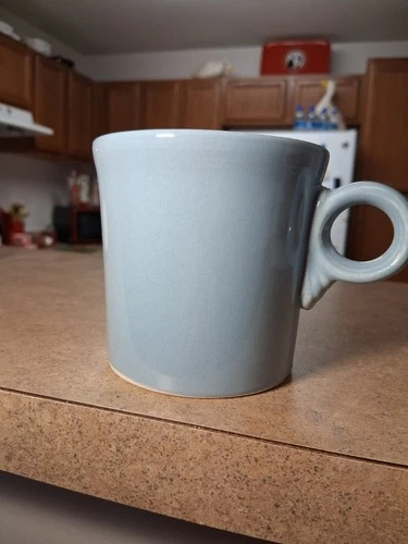 FiestaWare Ring Handle Blue Coffee Mug Homer Laughlin Fiesta USA Cups.