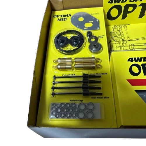 Kyosho Optima Mid 1/10 4WD Electric RC Racing Buggy Off-Road Unused Japan - Image 4 of 4