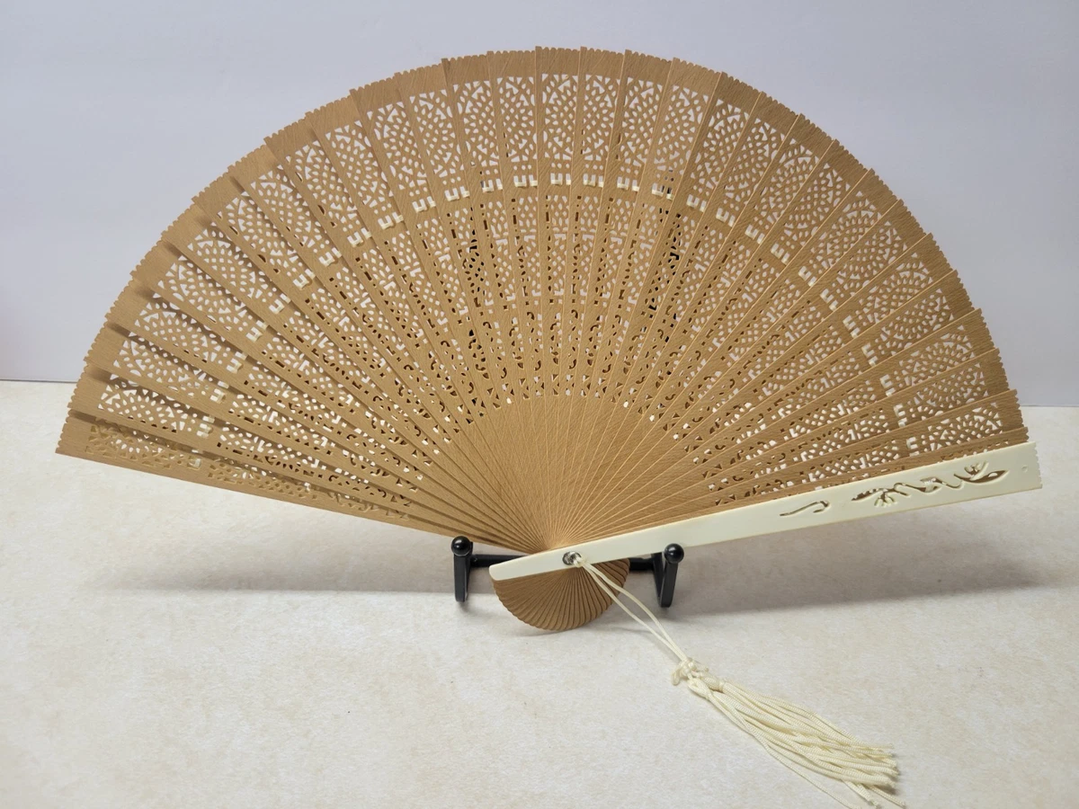 檀香风扇老式手工风扇| eBay
