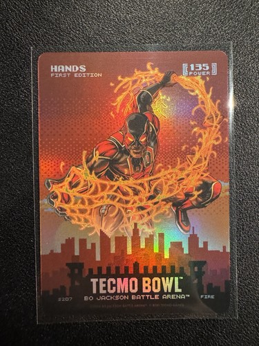 Bo Jackson Battle Arena Tecmo Bowl HANDS First Edition Jerry Rice Skyline
