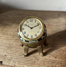 Vintage Zenith Ball Clock 8 Days Signed Gübelin Lucerne