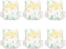 Reborn Baby Doll Clothes 6 Pieces Diapers for 17-22 Inch Reborn Dolls Clothing N