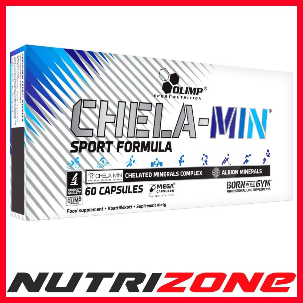 Olimp Nutrition Chela-Min, Sport Formula - 60 Caps - Image 3