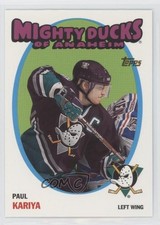 2001-02 Topps Heritage Parallel Paul Kariya #28 HOF n1u