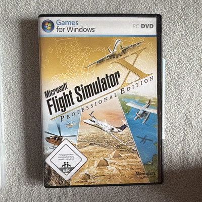 Microsoft Flight Simulator X Professional Edition PC DVD Simulation USK 0