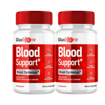 2-Pack GlucoZone Capsules   Gluco Zone All Natural Glycogen Support - 120 Caps