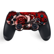 Skins Decal Wrap for PS4 / PS4 Pro Controller - Beautful Rose Design