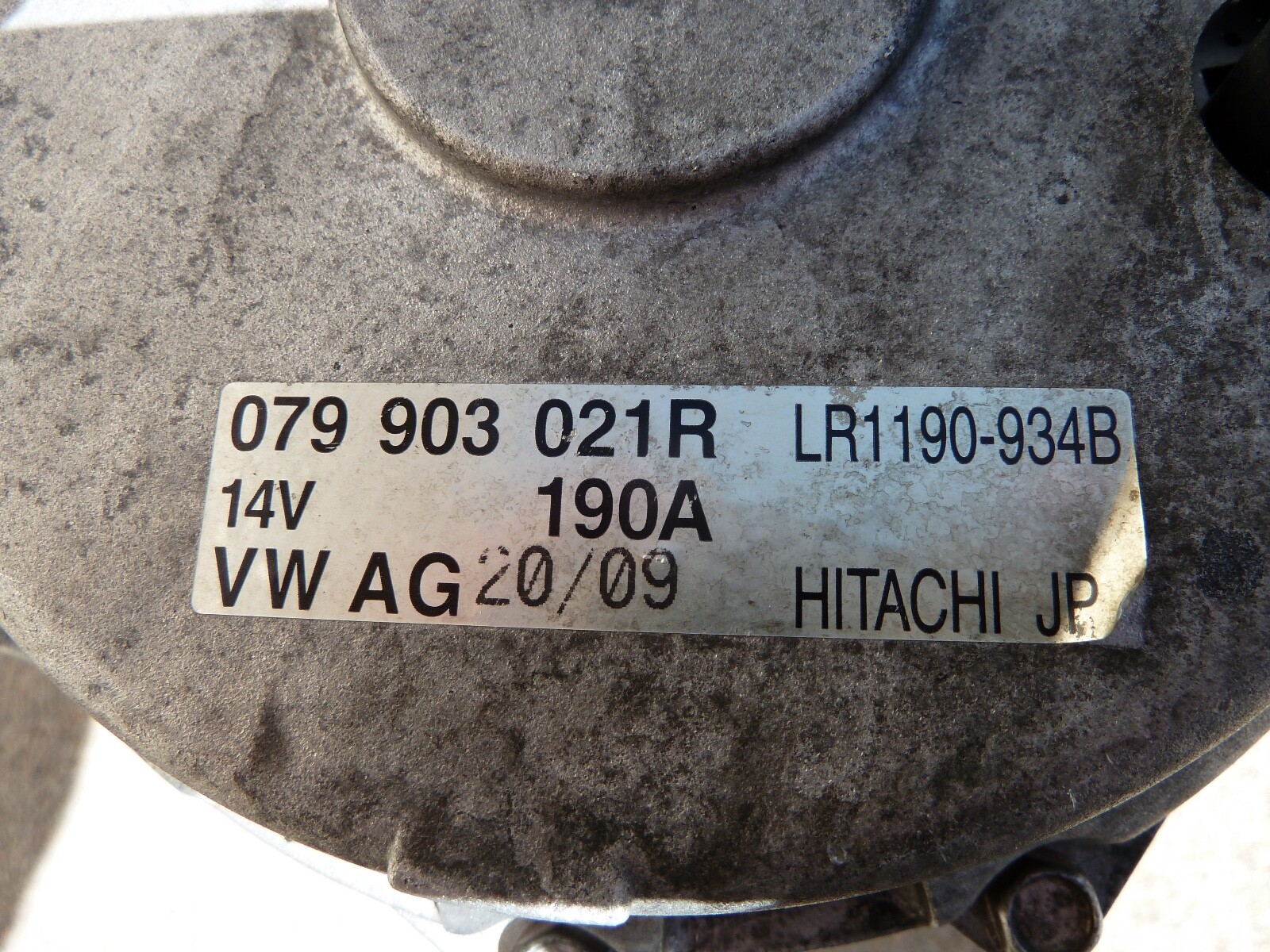 Lamborghini Gallardo LP550 Audi R8 V10 190 Amp Alternator Generator 11k mi