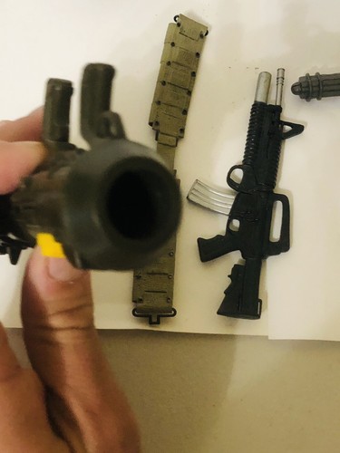 Vintage GI JOE 1:6 Scale Weapons Gun Accessories Parts Lot Of 7 Hasbro G.I. Joe - Picture 10 of 11