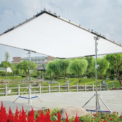 8'x8' 2.4x2.4m 1/2 Half Grid Cloth Butterfly/Overhead #3032 China Made - Picture 7 of 7