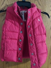 Girls Old Navy Puffer Vest Sz XS 4/5 