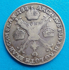 Austrian Netherlands Belgium Netherlands 1/4 Kronenthaler 1788 H Km 38