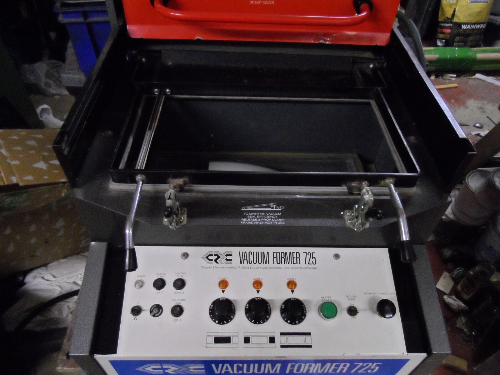 VACUUM FORMING MACHINE eBay
