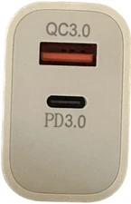 USB C Fast Wall Charger 65W QC3.0 Adapter PD 33W for IOS/ Android