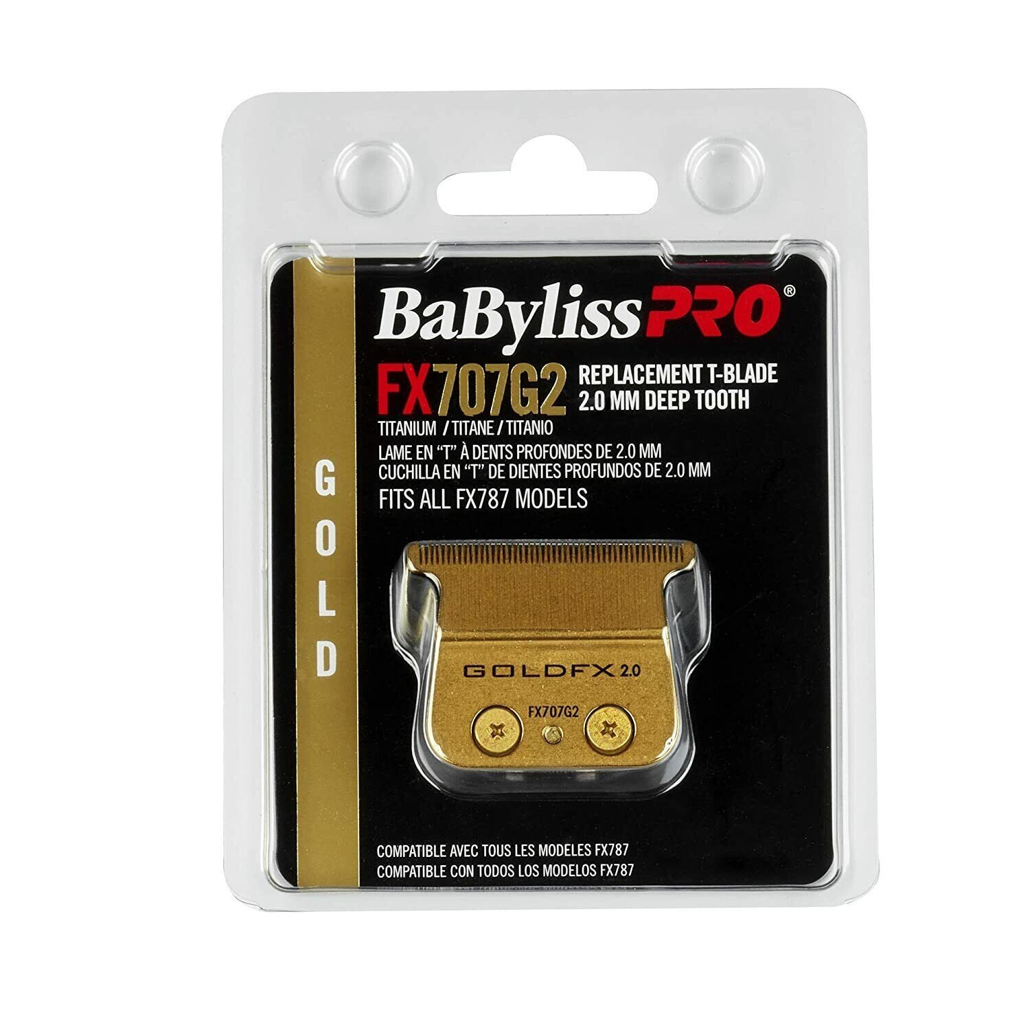 BaByliss PRO FX707G2 Replacement Blade 2.0 mm Deep Tooth Fit