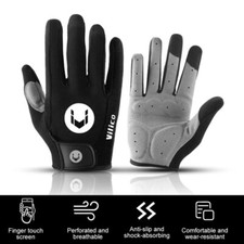 Full Finger Cycling Gloves Anti-shock Touch Screen Mountain Bike Bicycle Gloves