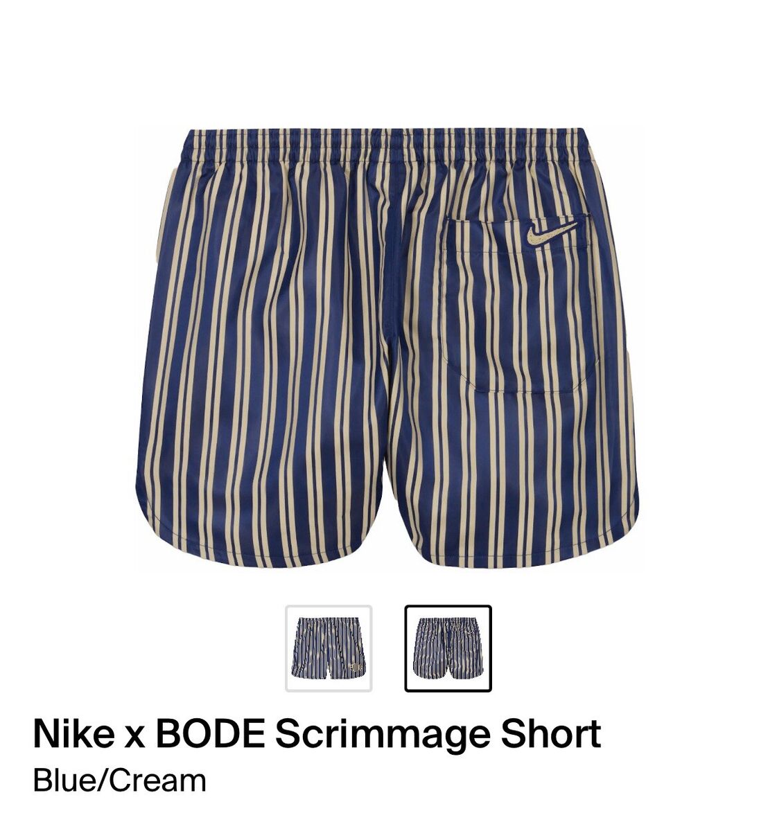 Nike x BODE Rec. Scrimmage Shorts. Blue/Cream Sz. Medium | eBay Nike x BODE Rec. Scrimmage Shorts. Blue/Cream Sz. Medium | eBay